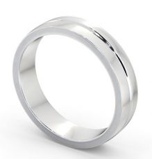 Mens Wedding Ring Platinum - Stanton | Angelic Diamonds