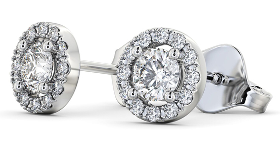 Bespoke diamond earrings 
