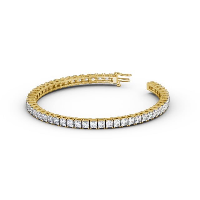 14k Yellow Gold Diamond Tennis Bracelet 4.5 mm 10.75 Ctw – Avianne Jewelers