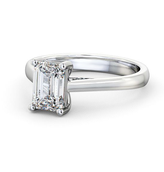 Emerald Cut Diamond Engagement Rings | Angelic Diamonds