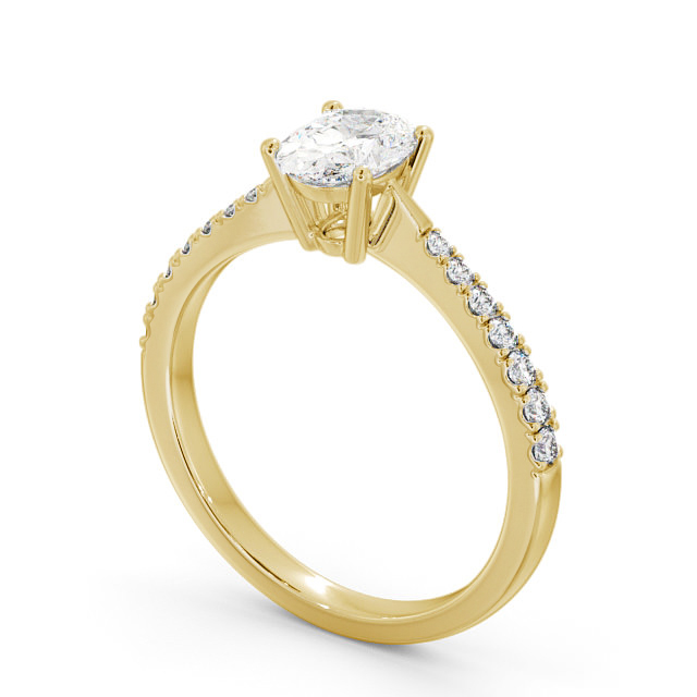 18K Yellow Gold Nadia Diamond Ring