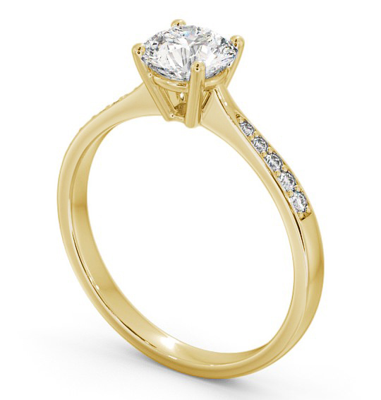 Yellow Gold Diamond Engagement Rings | Angelic Diamonds