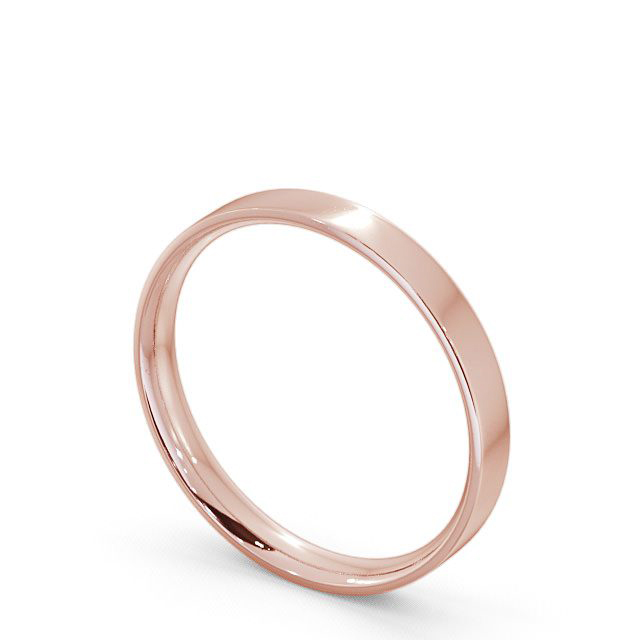Buy quality 18KT Rose Gold Hallmark Plain Ring in Ahmedabad